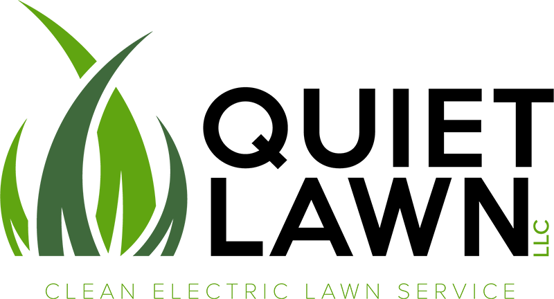 full color quiet lawn logo